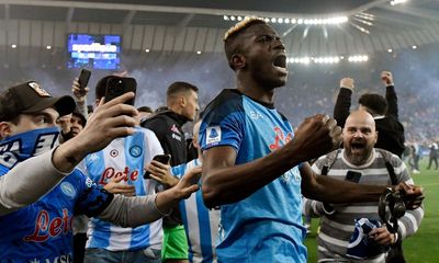 ‘You must never give up’: underdogs Napoli reach glorious summit again