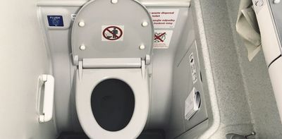 Curious Kids: What happens when you flush a toilet on a plane?