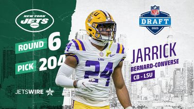 Jets announce signing of sixth-round pick Jarrick Bernard-Converse