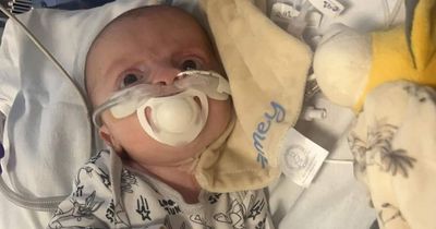 Baby rushed to ICU after medic 'took one look at him' and realised his life was in danger