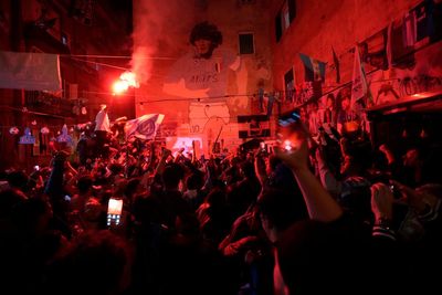 Napoli fans celebrated in orderly manner, police chief says