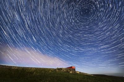 When will the Eta Aquariid meteor shower peak in Scotland this week?