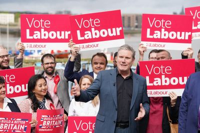 Starmer says Labour is on path to majority as Sunak voices ‘disappointment’