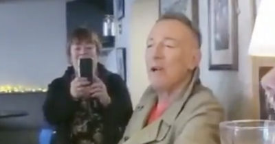 Bruce Springsteen shocks locals as he leads singsong at rural pub in ancestral town