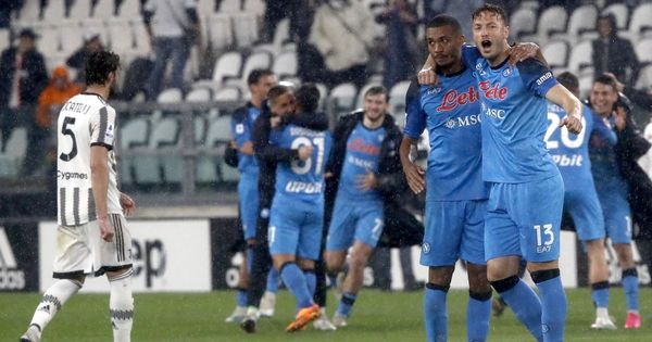 Juventus can't resist taking swipe as Napoli wildly celebrate first league title in 33 years