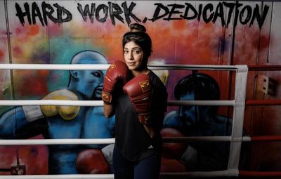 'Anything is possible' boxing champ knocking down cultural barriers