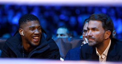Eddie Hearn laughs off claim Anthony Joshua will be lowest paid in tournament