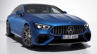 2024 Mercedes-AMG GT Four-Door Coupe Gets V8 Look For Six-Cylinder Money