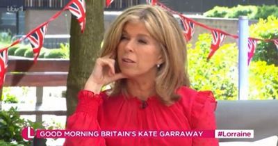 Kate Garraway says she resembled a 'wet dog' whilst meeting King Charles as she details help he gave her husband Derek