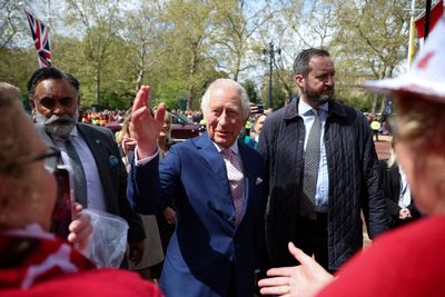 King Charles and royals greet well-wishers ahead of coronation