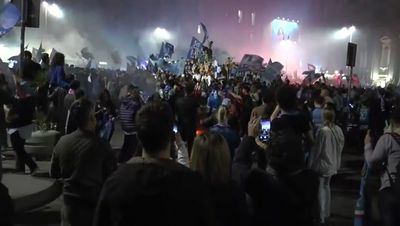 Watch: Wild celebrations in Italy as Napoli win first Serie A title since 1990