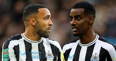 Newcastle United boss considers playing Alexander Isak and Callum Wilson together vs Arsenal