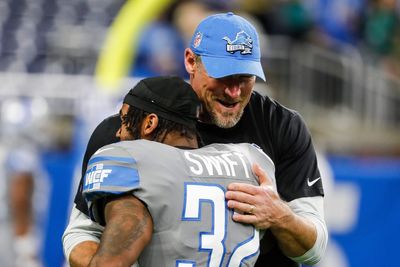 D’Andre Swift squashes any notion of sour grapes toward the Detroit Lions