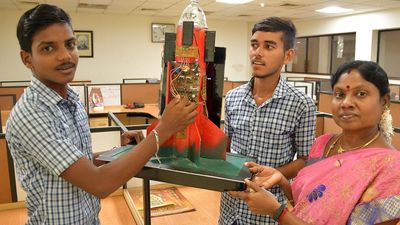 Rocket science fans from rural Tamil Nadu look up to outer space