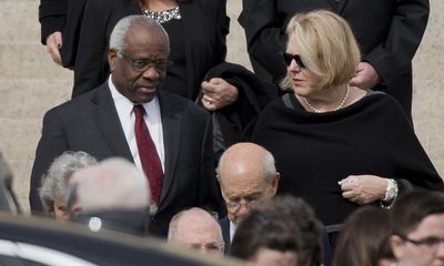 Clarence Thomas scandal deepens with report of rightwing activist’s secret payments to wife – as it happened