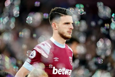 Declan Rice among West Ham players expected to be fit to face Manchester United