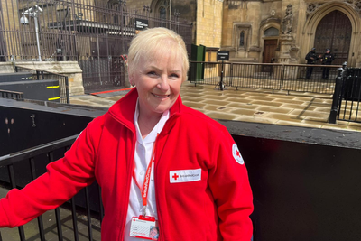 Coronation is ‘icing on cake’ for Red Cross volunteer ahead of 60th birthday