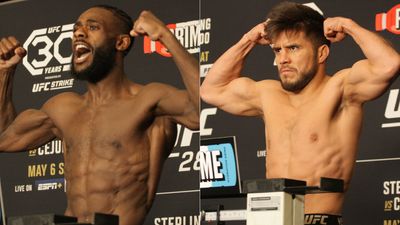 Video: Aljamain Sterling, Henry Cejudo make weight for UFC 288 title fight