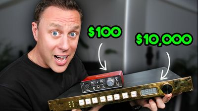 How much better does a $10,000 audio interface really sound than a $100 Focusrite Scarlett Solo?