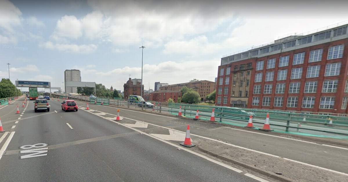 Glasgow M8 roadworks at Charing Cross will not be…