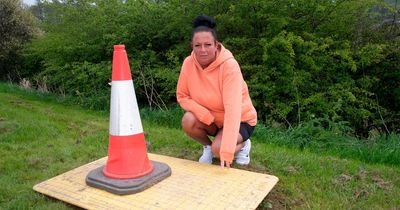 Pregnant mum plummets down 20ft drain after lid comes off manhole