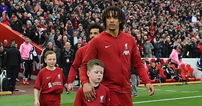 Co Tyrone boy runs out with his Liverpool FC heroes at Anfield