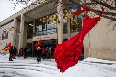 Wearing red, Indigenous families honor missing relatives