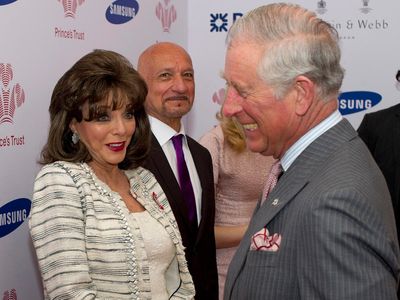 Joan Collins recalls ‘naughty’ thing King Charles ‘wrote’ about her