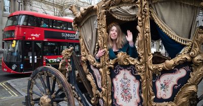 'I took a ride through London in a Coronation carriage and felt like a Royal'