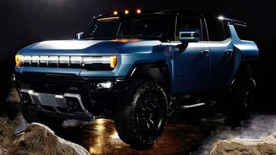 GMC Hummer EV Omega Edition Gets Its Matte Blue Hue From Neptune