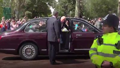 William and Kate hail ‘party atmosphere’ on the Mall as they meet crowds with King Charles ahead of Coronation