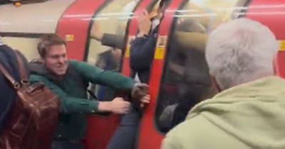 London tube 'absolute carnage' as passengers smashed glass to escape train after 'fire'