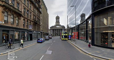Woman hit by car in Glasgow city centre as emergency services rush to scene