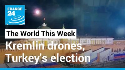 Kremlin drones, Turkey's election, Sudan's conflict and King Charles III's coronation