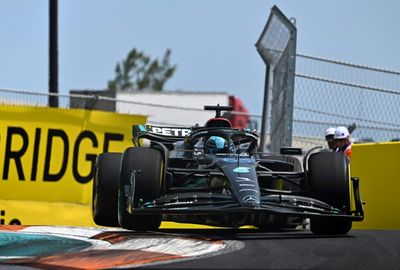 Russell posts fastest lap in opening Miami F1 practice
