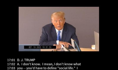 Video of Trump confusing E Jean Carroll with ex-wife in deposition is released