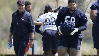 All eyes on No. 10 pick Darnell Wright as Bears open rookie minicamp