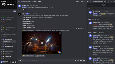 Discord Bot Makes Impressive AI Videos From Chat Requests