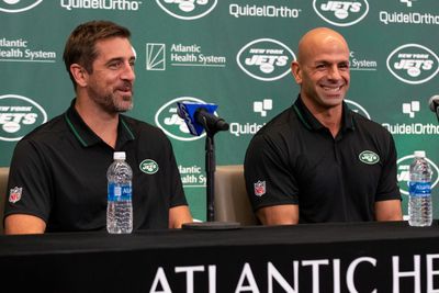 Robert Saleh says he’s ‘never been around a quarterback quite like’ Aaron Rodgers