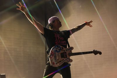 Watch Tom DeLonge and Blink-182 perform tracks co-written by Matt Skiba