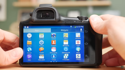 Cameras with apps? It nearly happened, before Google snapped up Android