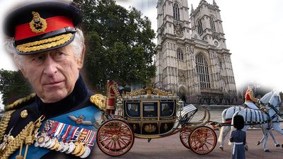 Watch: View of Buckingham Palace on day of King Charles III’s coronation