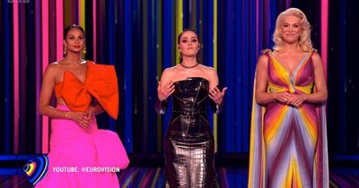 Who are Eurovision Song Contest 2023 presenters Hannah Waddingham, Julia Sanina and Alesha Dixon