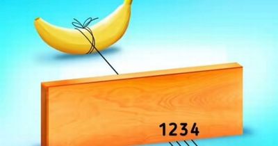 Only creative thinkers can see which string leads to banana in 7 seconds