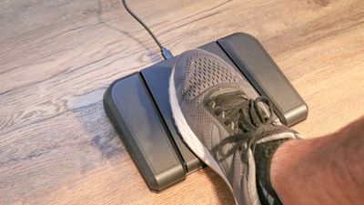 I tried using a foot pedal to increase my productivity at work — here's what happened