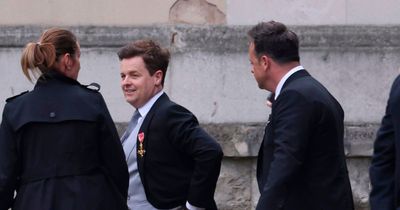 Ant and Dec arrive at Westminster Abbey ahead of the Coronation of King Charles