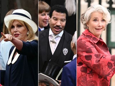 Emma Thompson, Ant and Dec and Katy Perry attend King’s coronation service - OLD