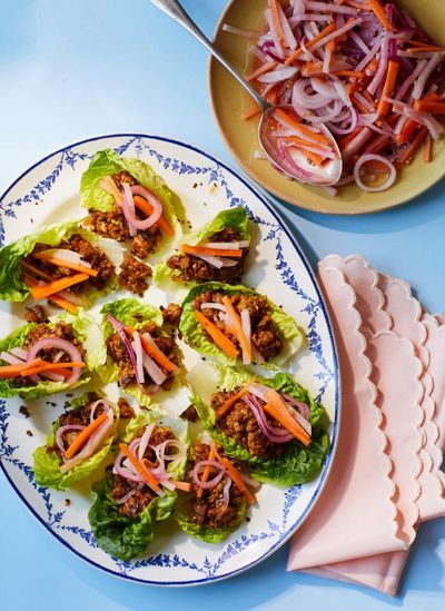 Melissa Thompson’s tamarind chicken lettuce cups – recipe