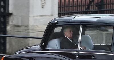 Prince Andrew booed as he's driven past Coronation crowds ahead of ceremony