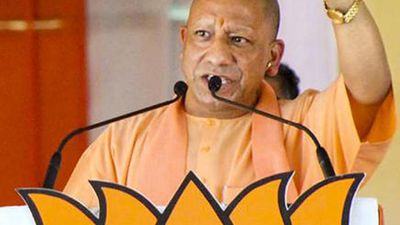 CM Yogi Adityanath accuses Congress of attempting to 'make mockery' of Hindu faith by proposing to ban Bajrang Dal